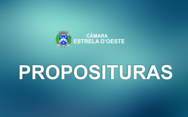 PROPOSITURAS